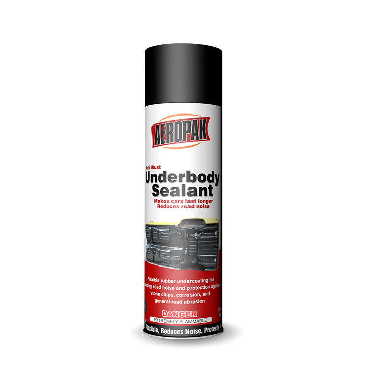 500ml TUV Rubberized Undercoating Spray Tinplate Can For Quarter Panels