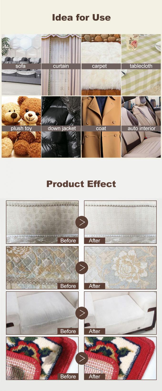 কাপড়ের দাগ অপসারণ স্প্রে 500 মিলি এন্জাইম সহ পোশাক / প্যাকেজিংয়ের জন্য 1