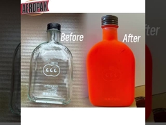 Aeropak ফ্লুরোসেন্ট গোলাপী রাবার স্প্রে পেইন্ট অপসারণযোগ্য গাড়ি লেপ পেইন্ট