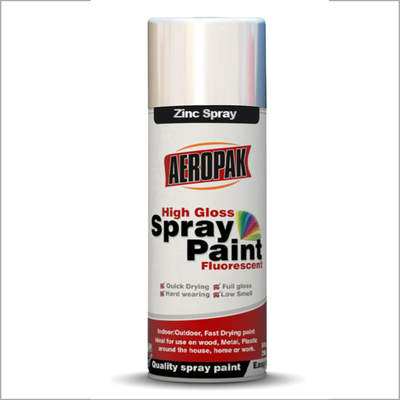 Aeropak Super Zinc Spray Paint , Anti Corrosion Paint For Metal