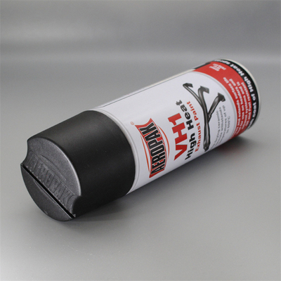 650C High Heat Header Spray Paint , Black Coating Paint For Exhaust System