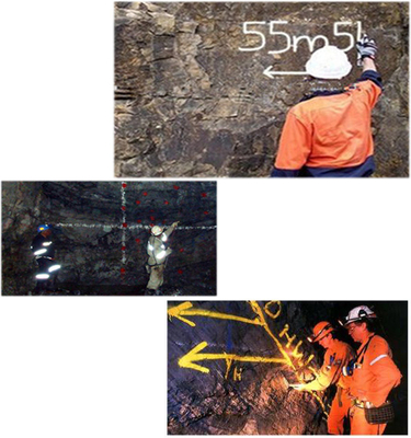 Underground Highly Visible Mine Marking Aerosol Spray Paint 500ml