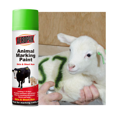 Ecofriendly Fast Drying Weatherproof Animal Marking Spray Paint and Livestock Marker Spray in 500ml