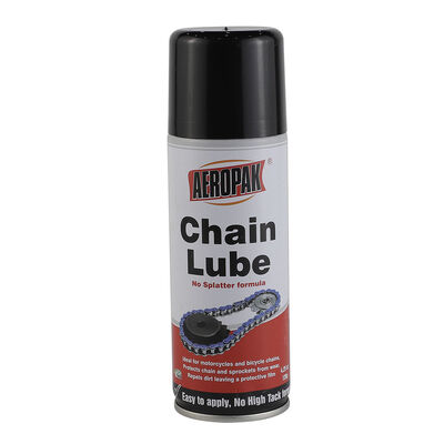 Aeropak 200ml Aerosol Anti Rust Chain Lube Lubricant Spray for Bike