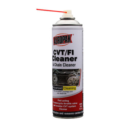 Aeropak 500ml Aerosol Spray Chain FI CVT Cleaner