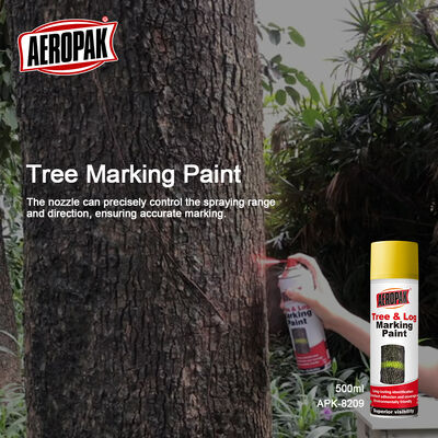 Professional Tree Marking Paint AEROPAK for Forestry Logs and Lumber Fade Resistant Long Lasting Environmentally friendly