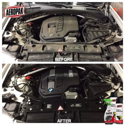 Engine Degreaser Spray for Car Care Products