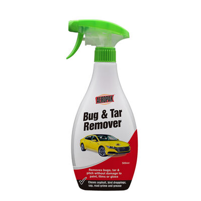 Aeropak 500ml Low VOC Odorless Tar Remover Spray for Car Body Pitch & Adhesive Stain Removal প্লাস্টিকের বোতল